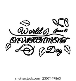 World Earth Day, leaves, vector illustration