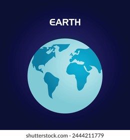 World Earth Day. Earth Logo. World Vector. Earth Logo. World Logo. EPS10