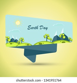 World Earth Day vector concept. Elements for your design. Eps10