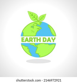 World Earth Day vector illustration. Suitable for Poster, Banners, campaign and greeting card.