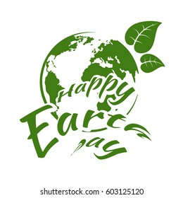 World earth day, vector illustration