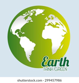 World earth design, vector illustration eps 10.