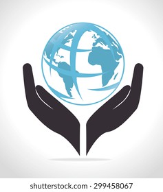 World earth design, vector illustration eps 10.