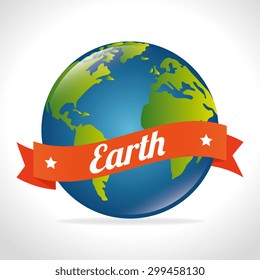 World earth design, vector illustration eps 10.