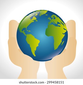 World earth design, vector illustration eps 10.