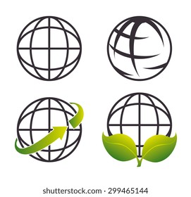 World earth design, vector illustration eps 10.