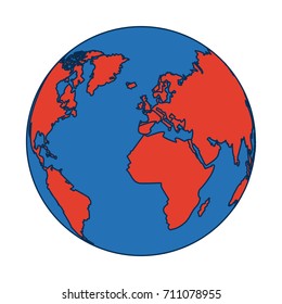 world earth global map continent geography