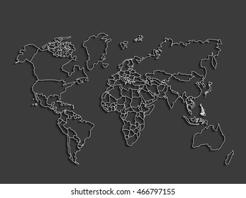 world earth planet design, vector illustration eps10