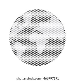 world earth planet design, vector illustration eps10