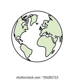 World earth symbol