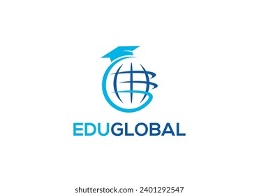 plantilla de iconos de diseño de logotipo de educación mundial	
