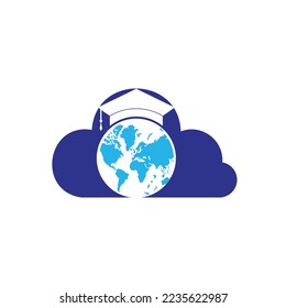 World education logo design. Modern education logo design inspiration.