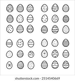 world egg day black and white outline