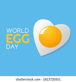 World Egg Day Vector Illustration	