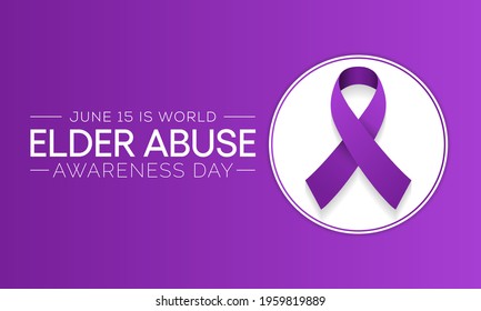World Elder abuse awareness day is observed every year on June 15, It represents the one day in the year when the world voices its opposition to the suffering inflicted to some of our older generation svg