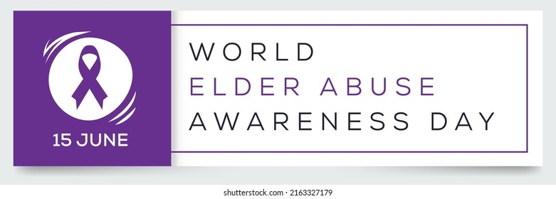 World Elder Abuse Awareness Day, held on 15 June. svg
