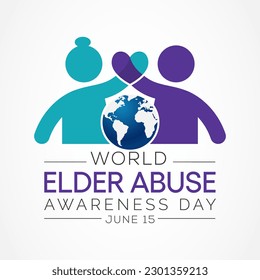 World Elder abuse awareness day is observed every year on June 15, It represents the one day in the year when the world voices its opposition to the suffering inflicted to some of our older generation svg