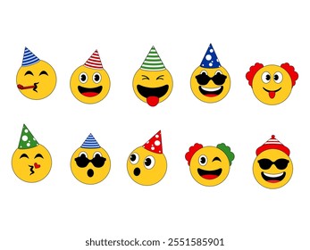 World Emoji Day Element Set 