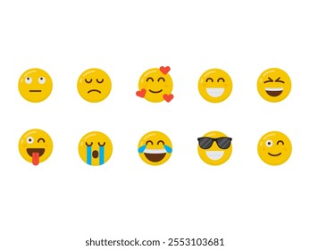 World Emoji Day Element Set 