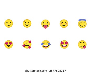 World Emoji Day Element Set