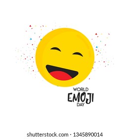 World Emoji Day Vector Template