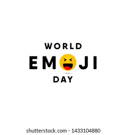 World emoji day vector template. Design for banner, greeting cards or print.
