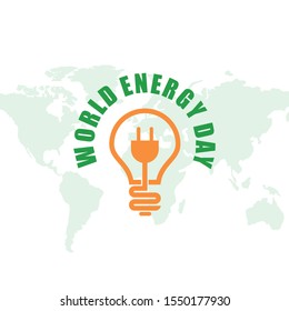 World Eneasrgy Day design vector