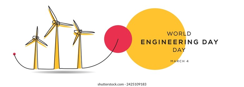 Día Mundial de la Ingeniería para el Desarrollo Sostenible, 4 de marzo.