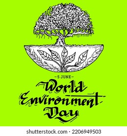 World Environment Day, 5 June, poster and banner