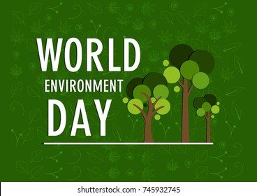 World environment day background