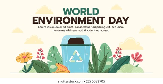 world environment day background. Happy Environment day. 05 June. June 5. World environment and earth day concept. banner, poster, template. save planet concept. world environment day celebration.