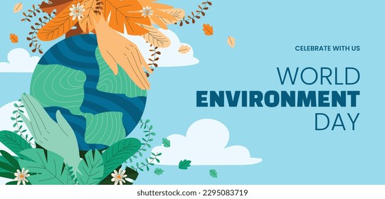 world environment day background. Happy Environment day. 05 June. June 5. World environment and earth day concept. banner, poster, template. save planet concept. world environment day celebration.