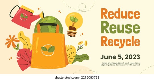 world environment day background. Happy Environment day. 05 June. June 5. World environment and earth day concept. banner, poster, template. save planet concept. world environment day celebration.