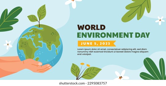 world environment day background. Happy Environment day. 05 June. June 5. World environment and earth day concept. banner, poster, template. save planet concept. world environment day celebration.
