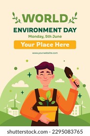 world environment day background. Happy Environment day. 05 June. June 5. World environment and earth day concept. banner, poster, template. save planet concept. world environment day celebration.