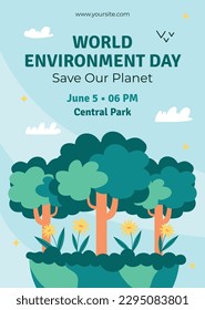 world environment day background. Happy Environment day. 05 June. June 5. World environment and earth day concept. banner, poster, template. save planet concept. world environment day celebration.
