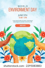 world environment day background. Happy Environment day. 05 June. June 5. World environment and earth day concept. banner, poster, template. save planet concept. world environment day celebration.