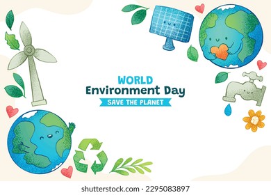 antecedentes del día mundial del medio ambiente. Feliz Día del Medio Ambiente. 5 de junio. 5 de junio. El concepto del medio ambiente mundial y el día de la tierra. banner, afiche, plantilla. salvar el concepto de planeta. celebración del Día Mundial del Medio Ambiente.