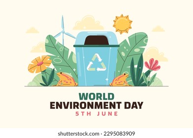 world environment day background. Happy Environment day. 05 June. June 5. World environment and earth day concept. banner, poster, template. save planet concept. world environment day celebration.