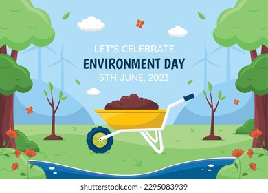 world environment day background. Happy Environment day. 05 June. June 5. World environment and earth day concept. banner, poster, template. save planet concept. world environment day celebration.