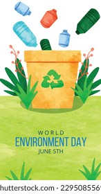 world environment day background. Happy Environment day. 5 June. June 5. World environment and earth day concept. banner, poster, template. world environment day celebration. save planet earth concept