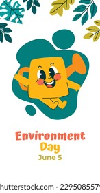 world environment day background. Happy Environment day. 5 June. June 5. World environment and earth day concept. banner, poster, template. world environment day celebration. save planet earth concept