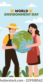 world environment day background. Happy Environment day. 5 June. June 5. World environment and earth day concept. banner, poster, template. world environment day celebration. save planet earth concept