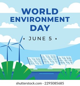 world environment day background. Happy Environment day. 5 June. June 5. World environment and earth day concept. banner, poster, template. world environment day celebration. save planet earth concept