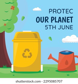 world environment day background. Happy Environment day. 5 June. June 5. World environment and earth day concept. banner, poster, template. world environment day celebration. save planet earth concept