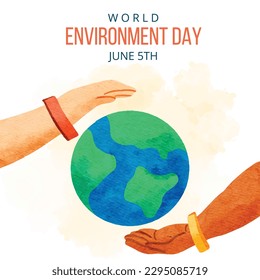 world environment day background. Happy Environment day. 5 June. June 5. World environment and earth day concept. banner, poster, template. world environment day celebration. save planet earth concept
