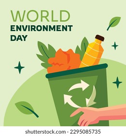 antecedentes del día mundial del medio ambiente. Feliz Día del Medio Ambiente. 5 de junio. 5 de junio. El concepto del medio ambiente mundial y el día de la tierra. banner, afiche, plantilla. celebración del Día Mundial del Medio Ambiente. salvar el concepto de planeta tierra