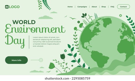 world environment day background. Happy Environment day. 5 June. June 5. World environment and earth day concept. banner, poster, template. world environment day celebration. save planet earth concept