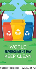 antecedentes del día mundial del medio ambiente. Feliz Día del Medio Ambiente. 5 de junio. 5 de junio. El concepto del medio ambiente mundial y el día de la tierra. banner, afiche, plantilla. celebración del Día Mundial del Medio Ambiente. salvar el concepto de planeta tierra