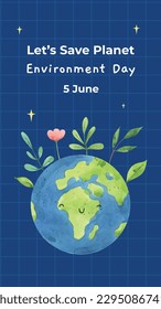 world environment day background. Happy Environment day. 5 June. June 5. World environment and earth day concept. banner, poster, template. world environment day celebration. save planet earth concept